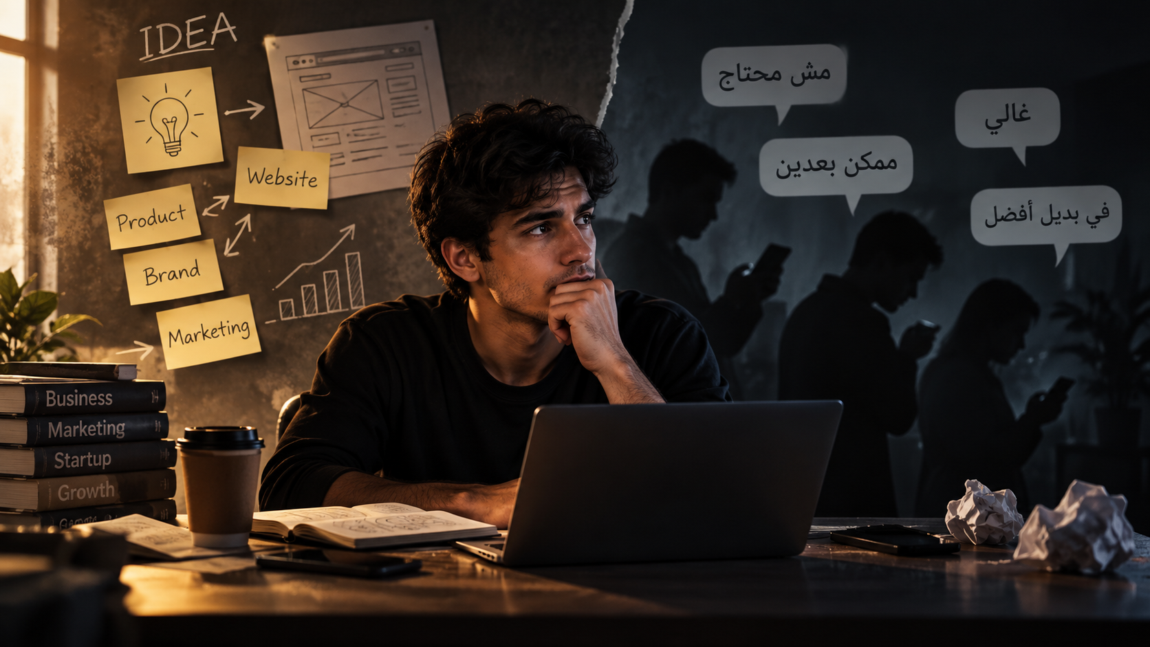 فكرتك تبدو رائعة... لكن هل سيدفع أحد مقابلها؟ من الفكرة إلى السوق بين الإبداع والرفض